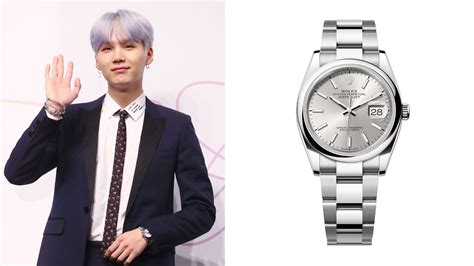 suga rolex watch|Rolex watches.